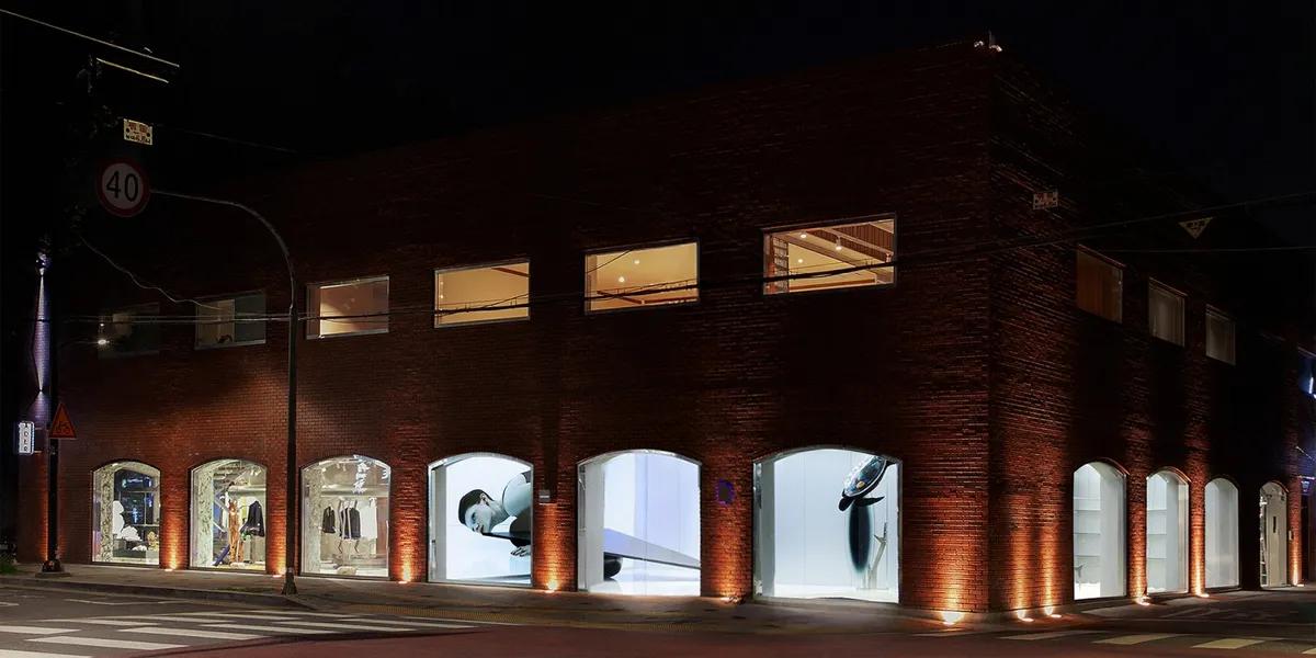 Ader Error Seongsu Space flagship store main entrance