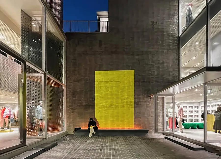 Beaker Seongsu flagship store interior with curated brand display