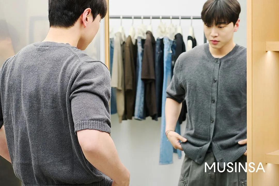 Belier Seoul Forest store wood fixtures and display