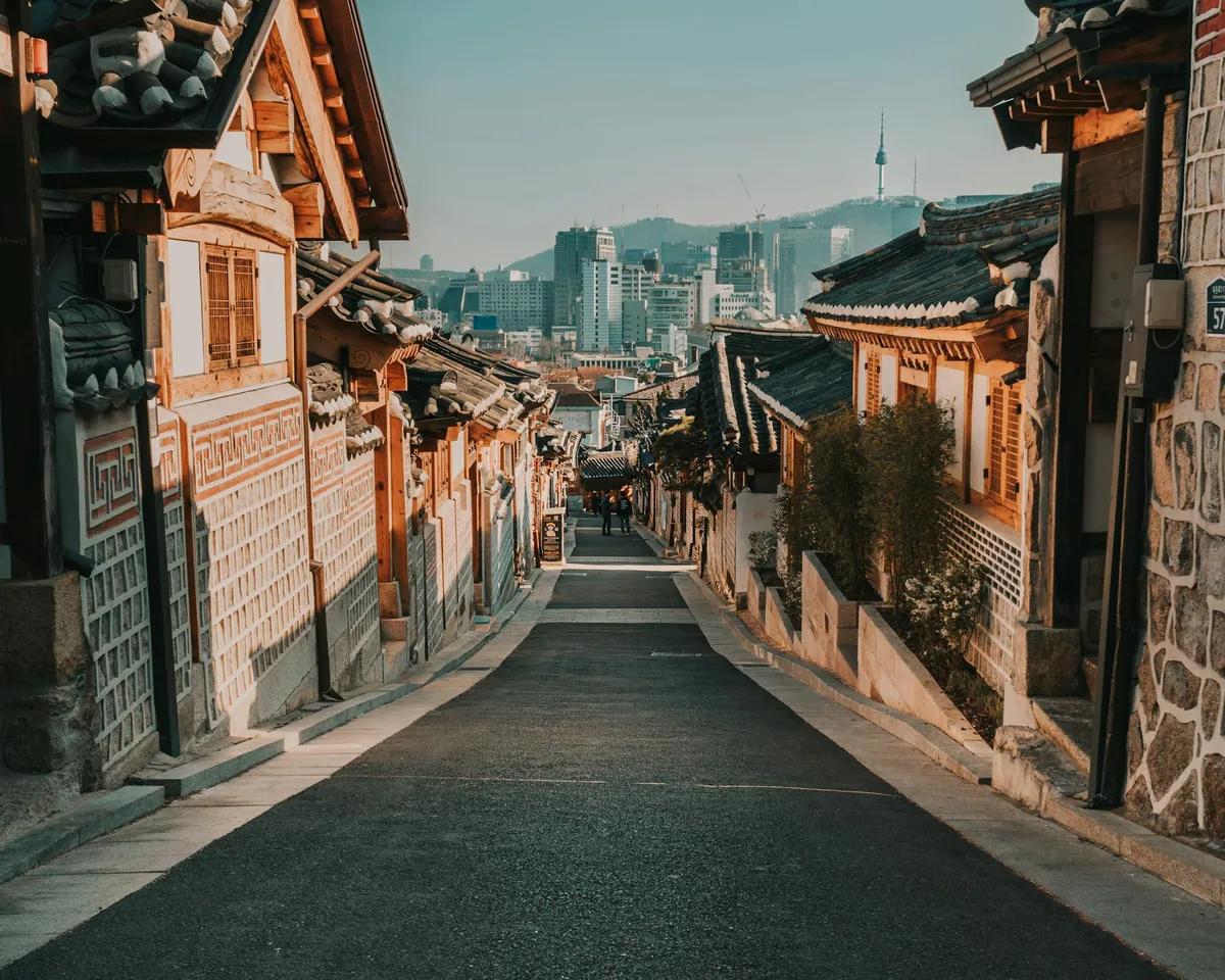 Bukchon Hanok Village alley