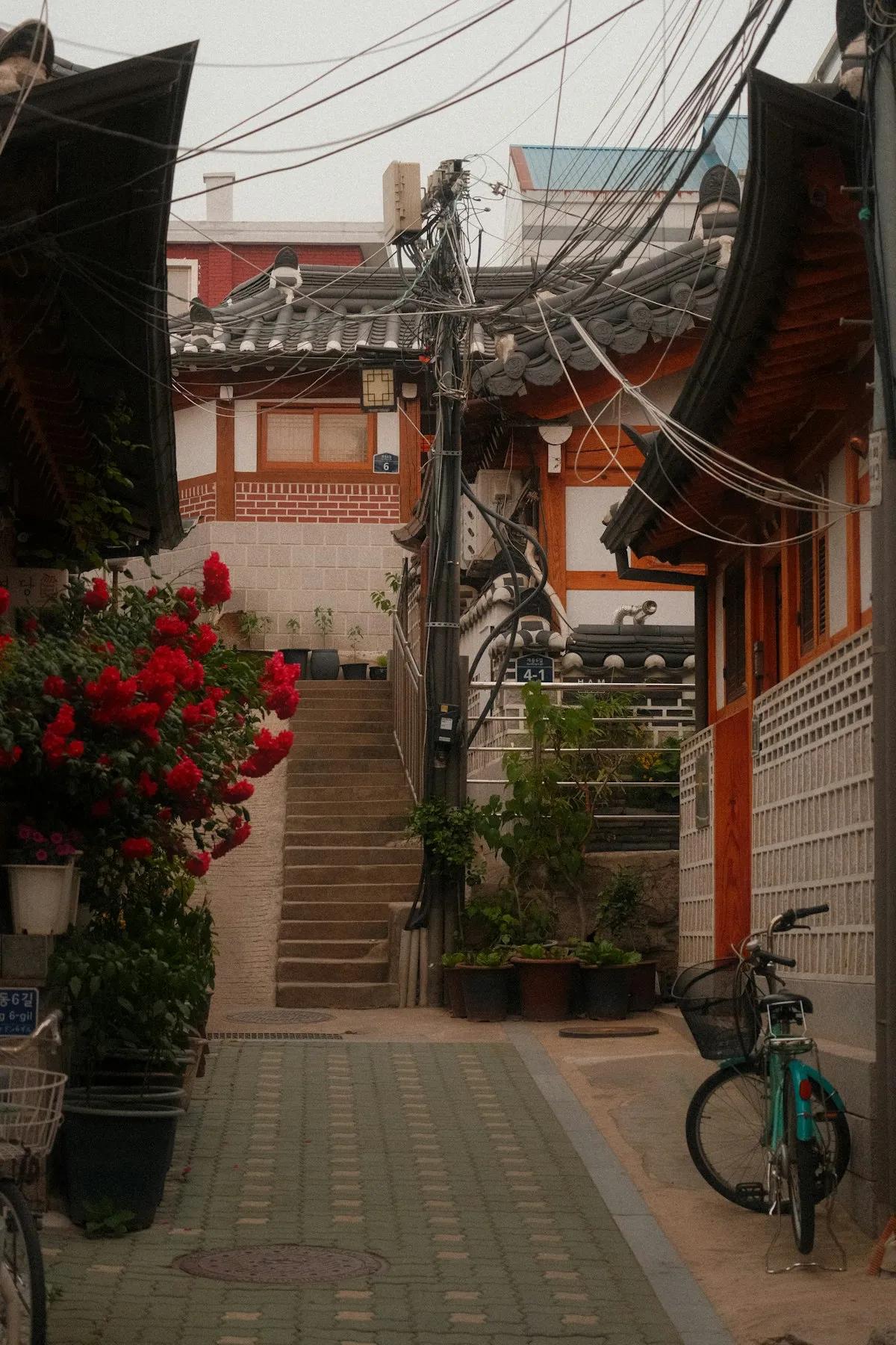 Bukchon Hanok Village street