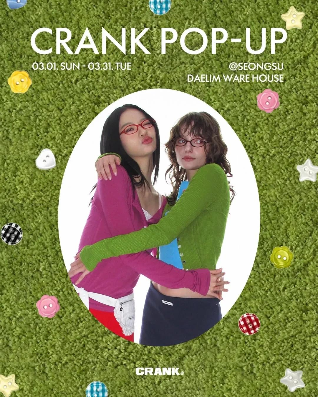 CRANK Pop-up Store
