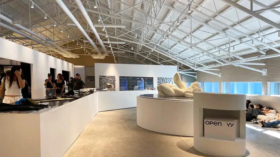 EQL Seongsu Grove pop-up zone and terrace on second floor