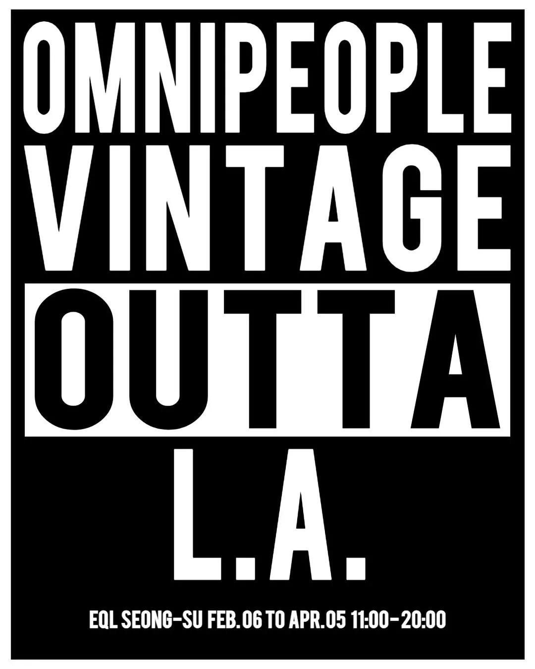 Omni People Vintage Pop-up
