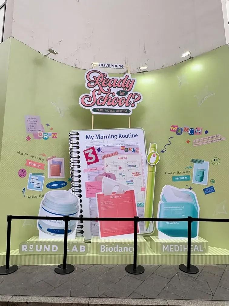 READY FOR SCHOOL ที่ Trend Pot โดย Olive Young Hongdae