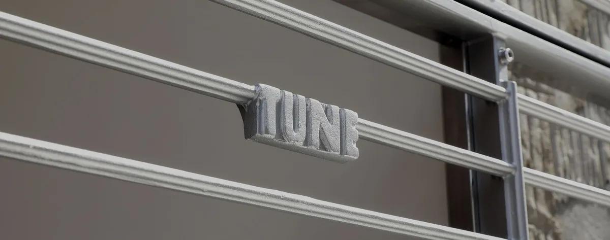TUNE Seongsu store with sneakers and fashion items
