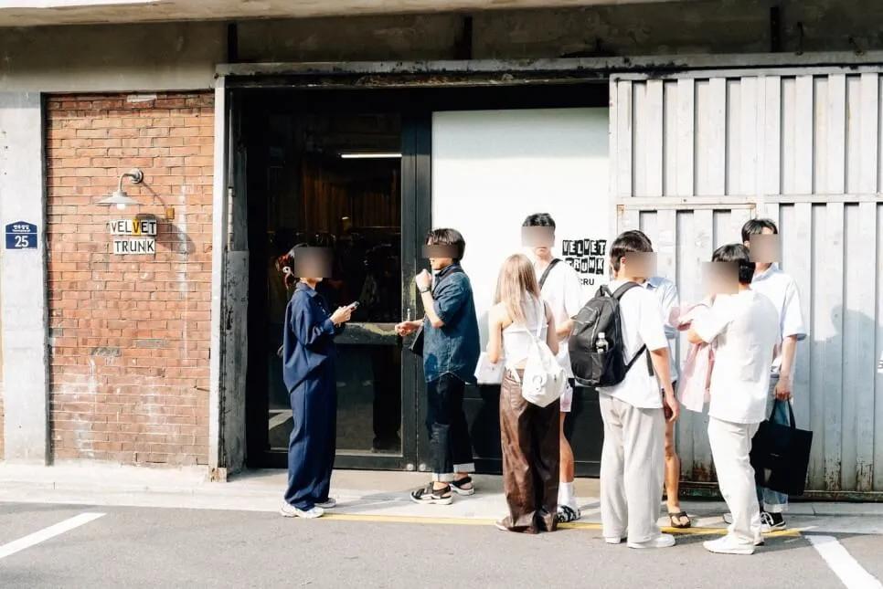 Velvet Trunk Seongsu concept store exterior view