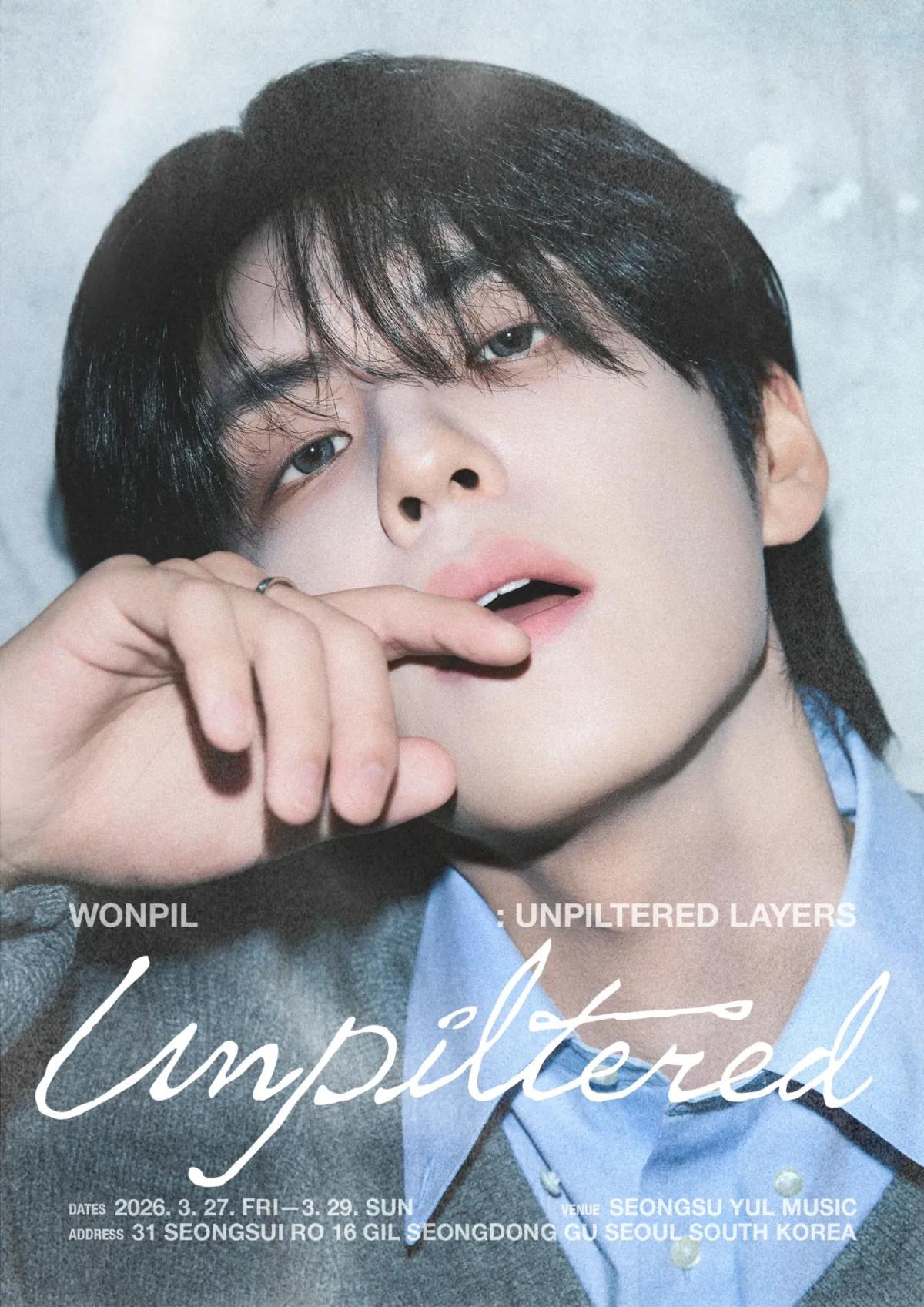 Wonpil Pop-up: Unpiltered Layers