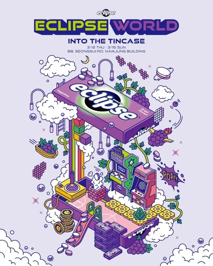 Eclipse World: Into the Tin Case — Grape Flavor Launch Popup